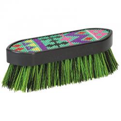 LARGE AZTEC LIME BLING BRUSH