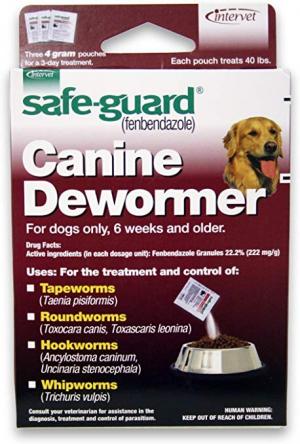 SAFE-GUARD CANINE DEWORMER 4GM