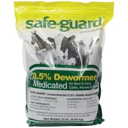 SAFE-GUARD WORMER 10# PELLETS