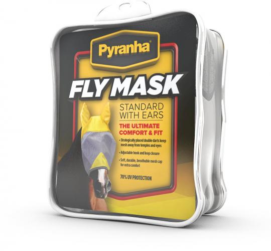 PYR FLY MASK W/EARS YRL/PNY