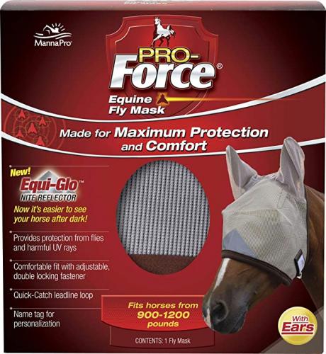 PRO-FORCE FLY MASK W/EARS