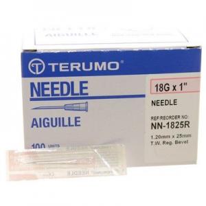 TERUMO NEEDLE 18GA X 1